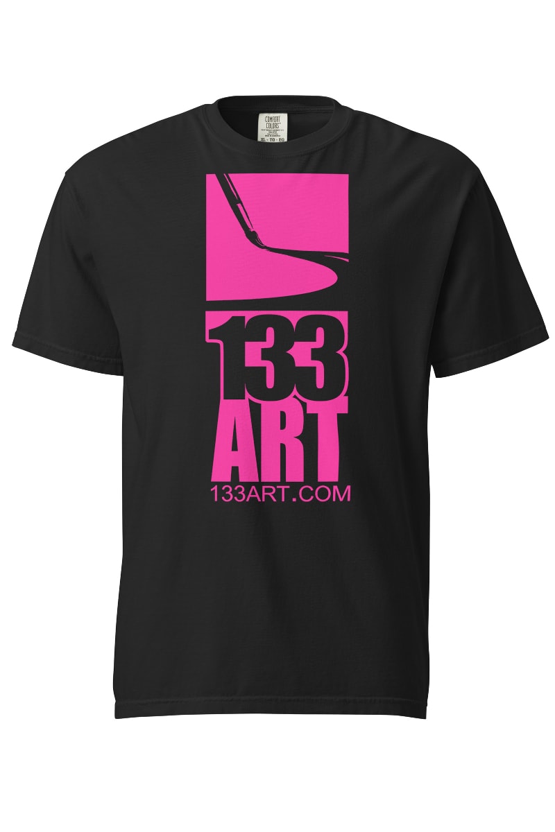 133art Logo Tee — Black